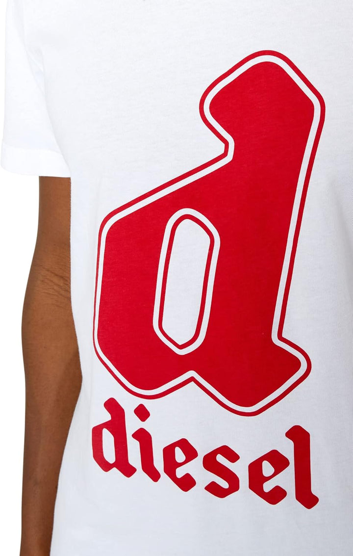 Diesel Herren T-Shirt L 100-0grai, L 100-0grai
