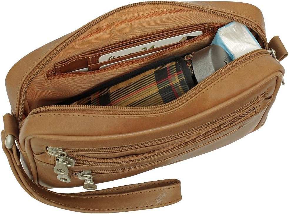 Branco Business Herren Handgelenktasche Herrentasche Damen Tasche Leder schwarz | braun | natur - se