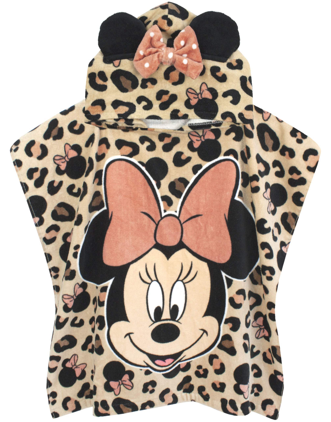 Disney Handtuchponcho Minnie Mouse Girl | Kinder Kapuze Robe Geschenk