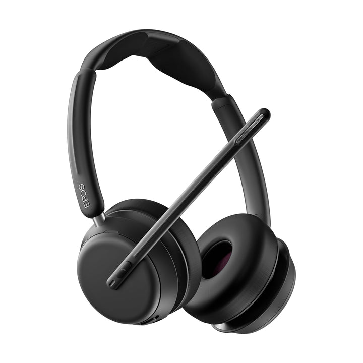 EPOS IMPACT 1060 Hochwertiges Büro-Bluetooth Headset - Beidseitig, EPOS AI verbesserte Sprachaufnahm