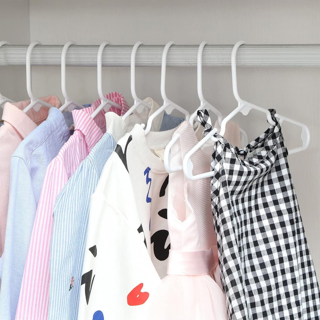 SONGMICS 30 Stück Kinder Kleiderbügel, für Babyklamotten/Babykleidung/Kinderkleidung, Premium-Qualit