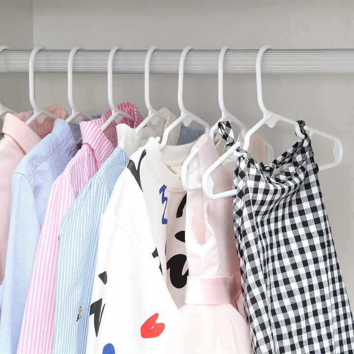 SONGMICS 30 Stück Kinder Kleiderbügel, für Babyklamotten/Babykleidung/Kinderkleidung, Premium-Qualit