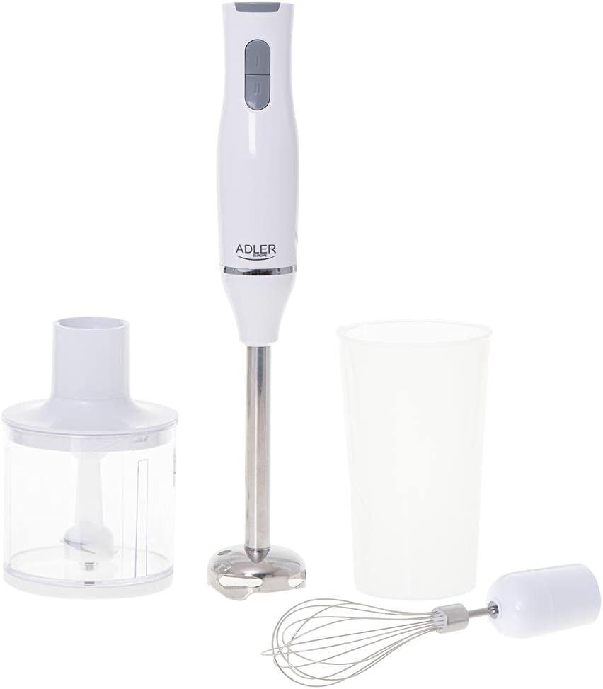 Adler AD 4620 Stabmixer Set inkl. Zerkleinerer/Zerhacker Aufsatz