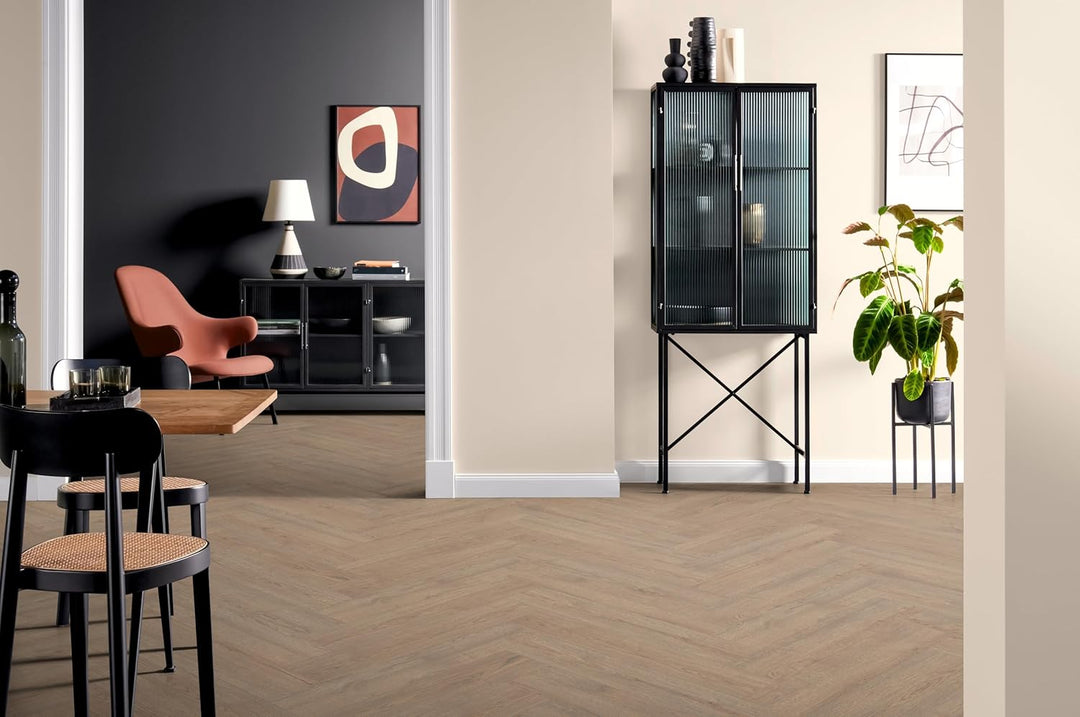 EGGER NatureSense Herringbone Laminat EL2190 Turin Eiche 840x168x8mm (1,976m²) 1,976m² | Laminatbode