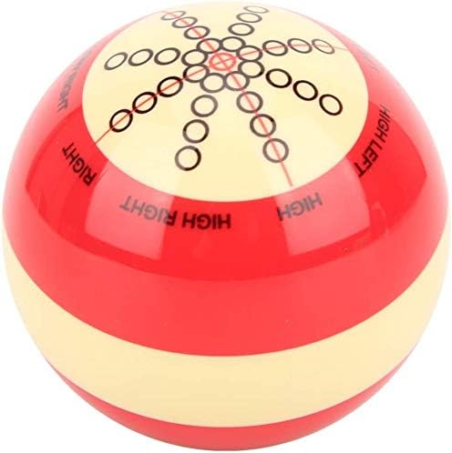 Batting Marked Red-White Pool Ball Billiard Training Ball 3#, 3#