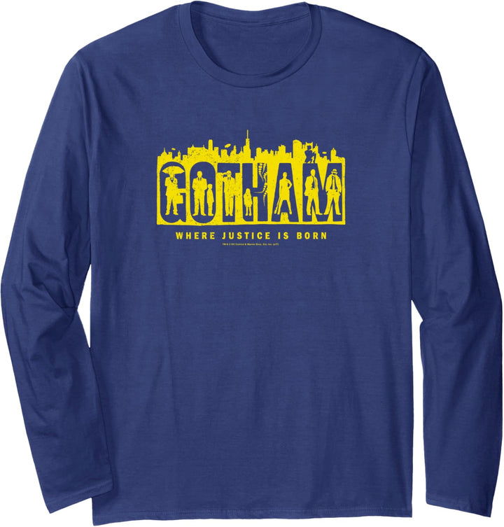 Gotham Silhouettes Langarmshirt