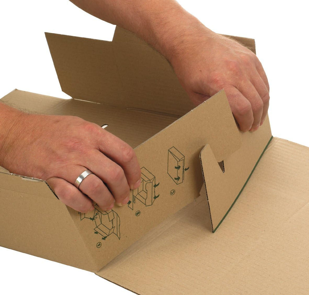 progressCARGO Mailbox Post-Versandkarton PC MB07.07, DIN C3, 460 x 333 x 174 mm, 20-er Pack, braun