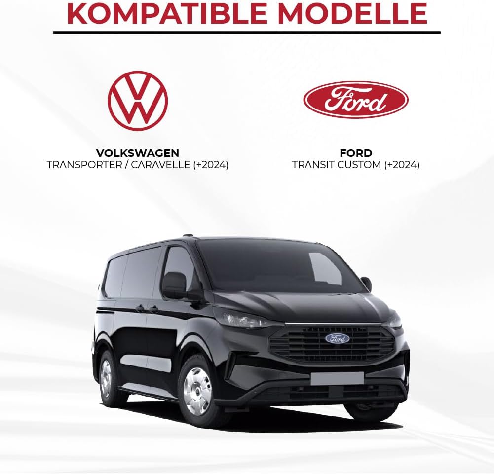 Camper Vorderbett für Ford Transit Custom (+2024)