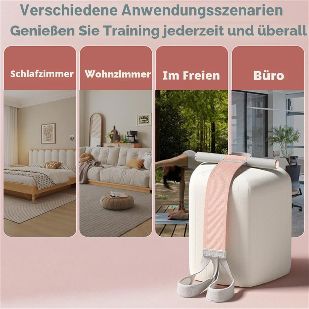 Bauchmuskel-Bänder mit Fusspedal,120lb Sit-Up Trainingsgeräte,Yoga &amp; Home-Gym – Bodybuilding Expande