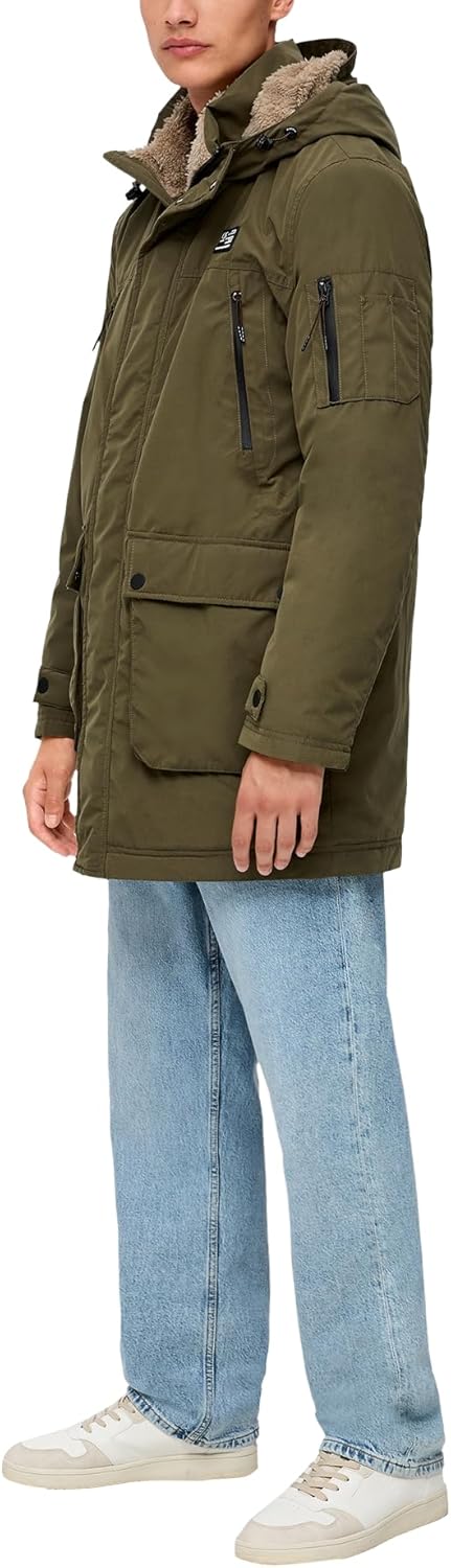 s.Oliver Herren Outdoor Mantel XXL Grün, XXL Gr&#xFC;n