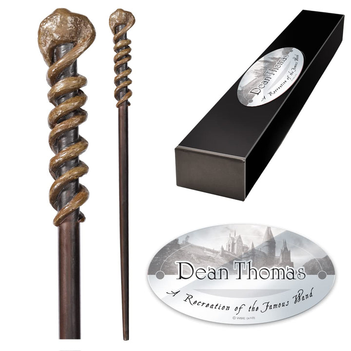 Harry The Noble Collection - Dean Thomas Character Wand - 14in (35cm) Wizarding World Wand with Name