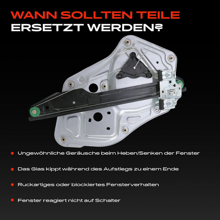 Fensterheber Elektrisch Ohne Motor Vorne Rechts 4/5-Türer für Yeti 5L Alle Motoren 2009-2017 5L08374