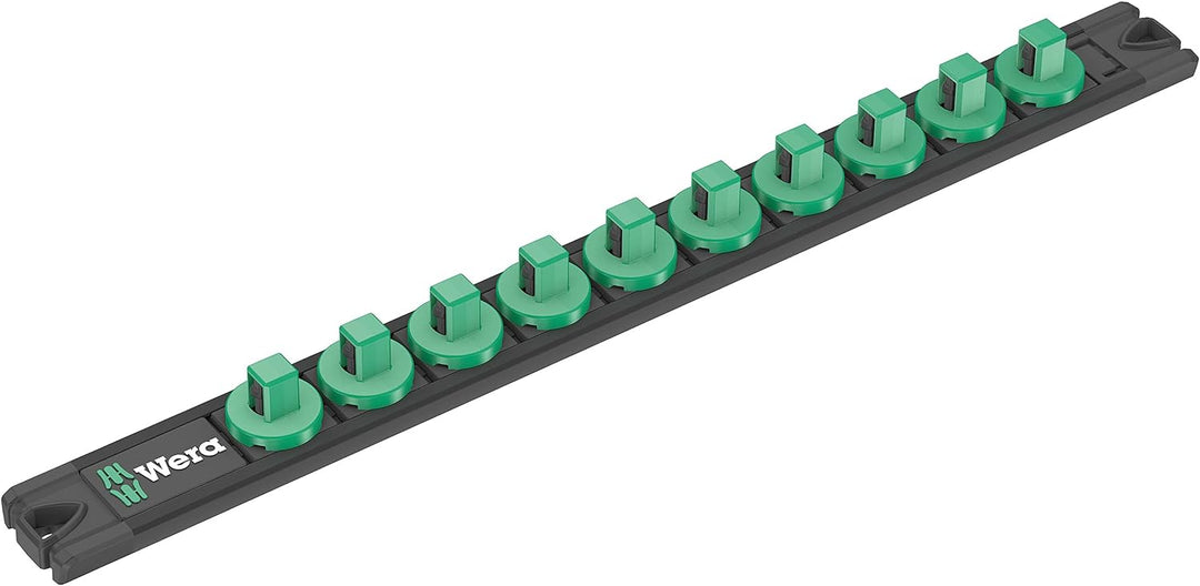 Wera 05005430001 Nuss-Magnetleiste B 4 Zyklop Steckschlüsseleinsatz-Satz, 3/8"-Antrieb, 9-teilig B 4