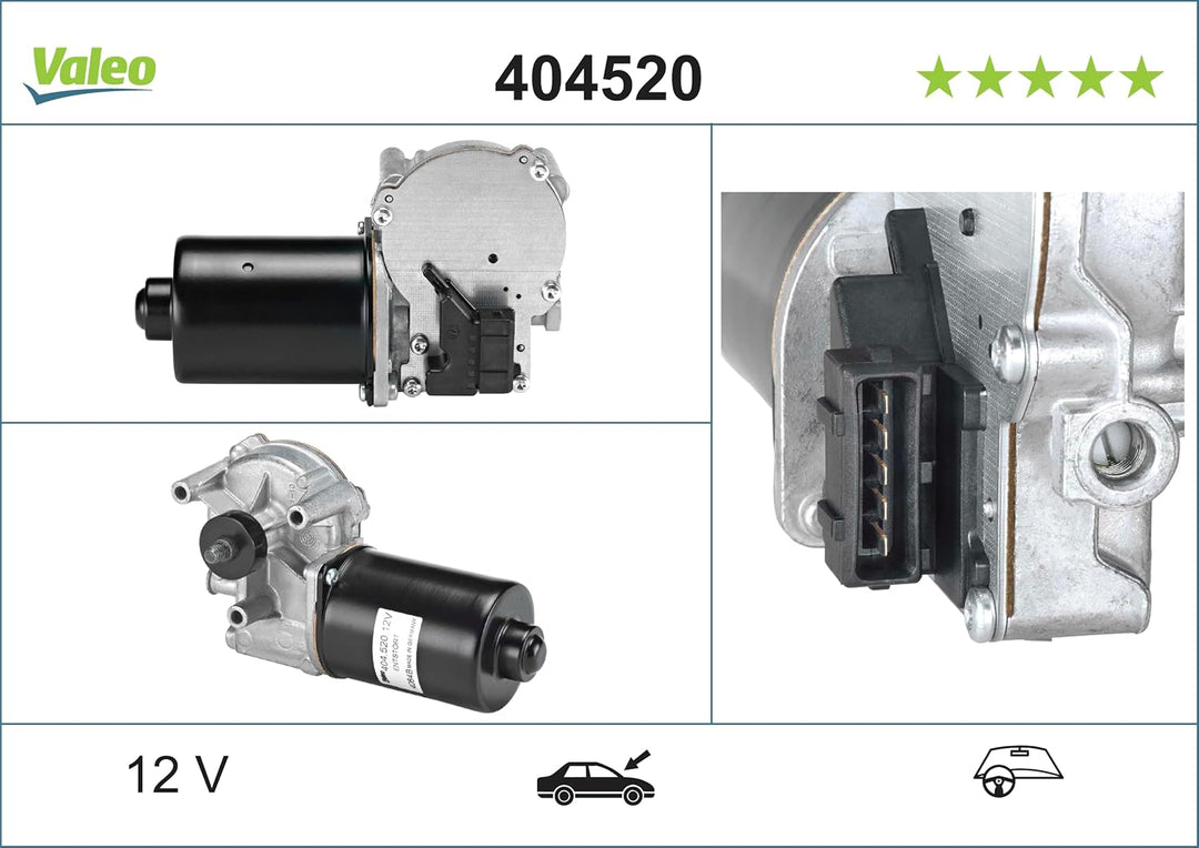 VALEO Silencio VR6 574131 Hinterlänge: 450mm Set 1 Einheit (für linke und rechte Antriebsfahrzeuge)