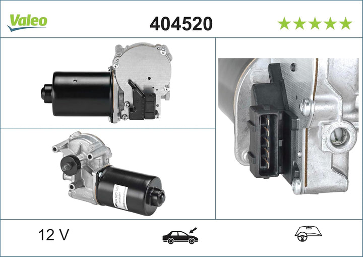 VALEO Silencio VR6 574131 Hinterlänge: 450mm Set 1 Einheit (für linke und rechte Antriebsfahrzeuge)
