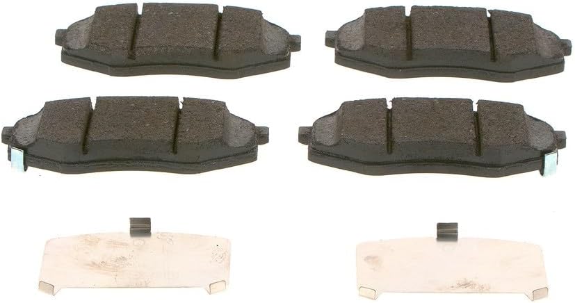 Bosch BP1687 Bremsbeläge - Vorderachse - ECE-R90 Zertifizierung - vier Bremsbeläge pro Set