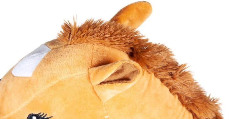 PFIFF 102995 Steckenpferd Hobby Horse, Holzpferd, Pferd für Hobby Horsing, Braun, 66cm