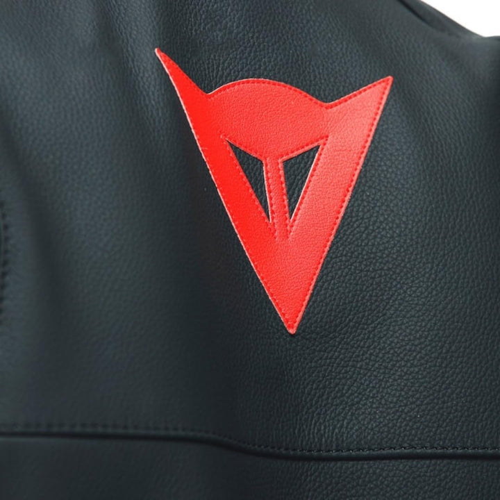 Dainese Kombijacke Lederkombi Motorradjacke m. Protektoren Sportiva Lederkombijacke schwarz 52, Herr