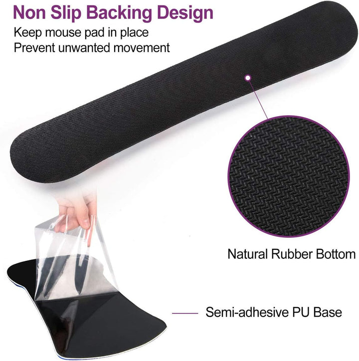 Keyboard Wrist Rest Pad Mauspad, ToLuLu Mouse Pad für Computer-Laptop, rutschfestes Mousepad Keyboar