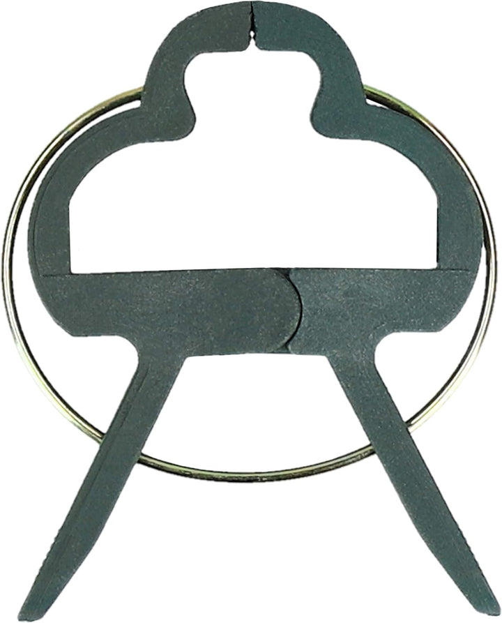 mumbi 300x Pflanzenclips Pflanzenklammern Pflanzenhalter Pflanzenbinder in Gross, Gartengrün Gross 3