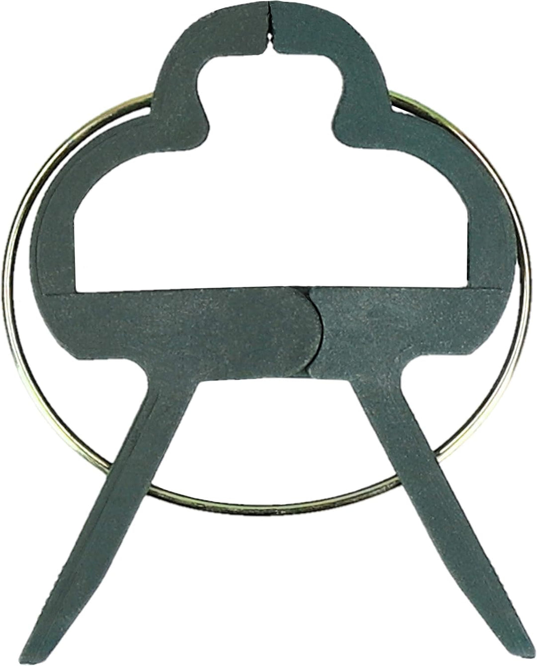 mumbi 100x Pflanzenclips Pflanzenklammern Pflanzenhalter Pflanzenbinder in Gross,Gartengrün Gross 10
