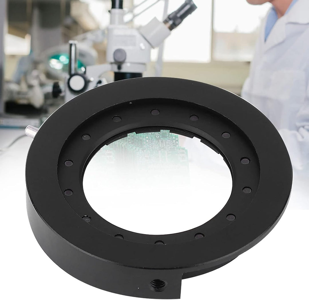 Wakects Irisblende SK6 SK8 SK12 SK23 SK25 Iris-Mikroskopadapter Optische Blende mit Verstellbarer Li
