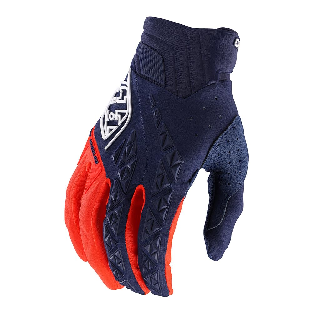Troy Lee Designs Unisex – Erwachsene Handschuhe M Marineblau/Orange, M Marineblau/Orange