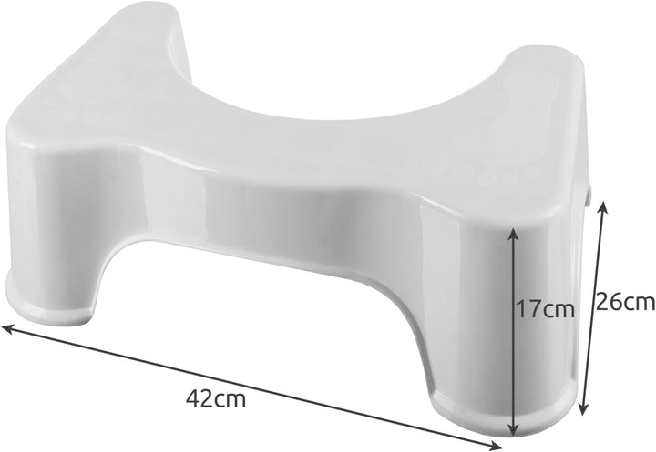 Ruhhy Toilettenhocker Erwachsene Hilfe gegen Verstopfung Hämorrhoiden Kloh WC Hocker 21852