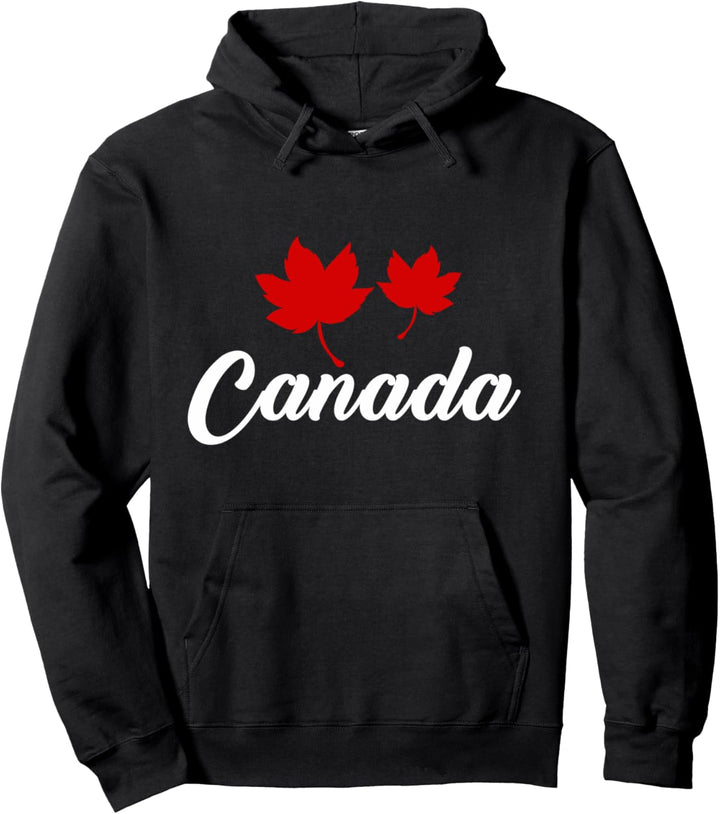 Kanada Ahornblatt Nordamerika Kanadier Pullover Hoodie