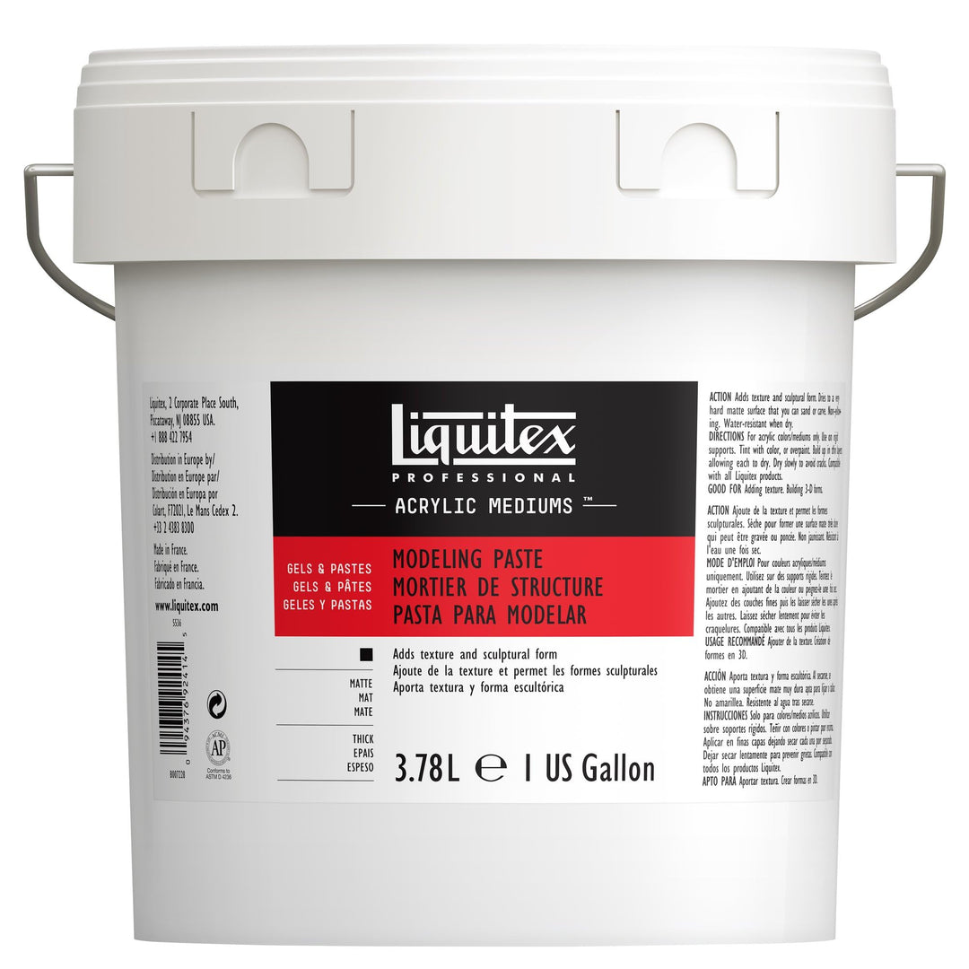 Liquitex 5536 Professional Modellierpaste für Acrylfarben für grössere Strukturen, Skulpturen oder B