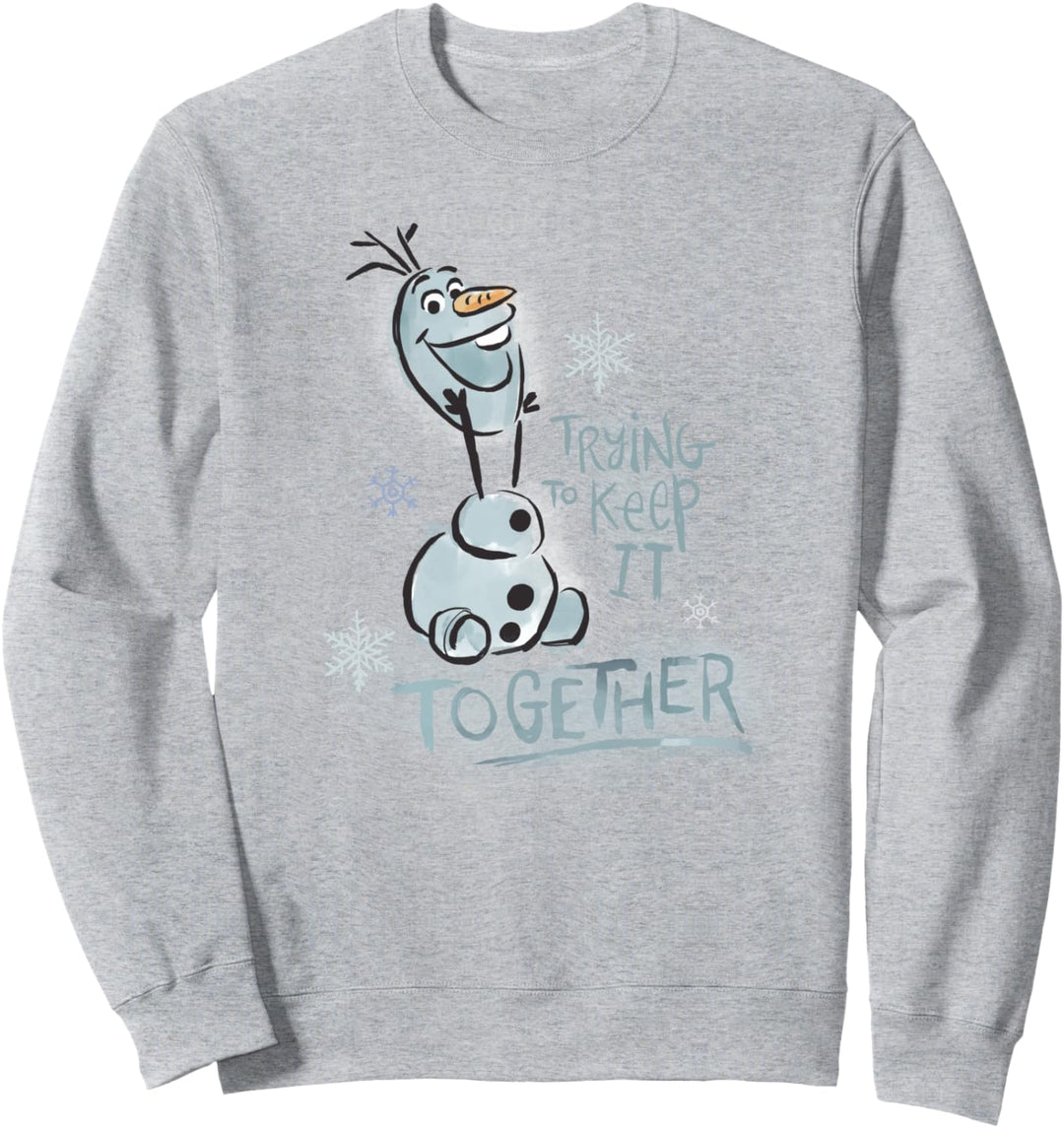 Frozen Olaf Trying To Keep It Together Sweatshirt