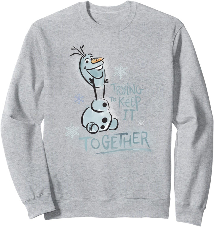 Frozen Olaf Trying To Keep It Together Sweatshirt