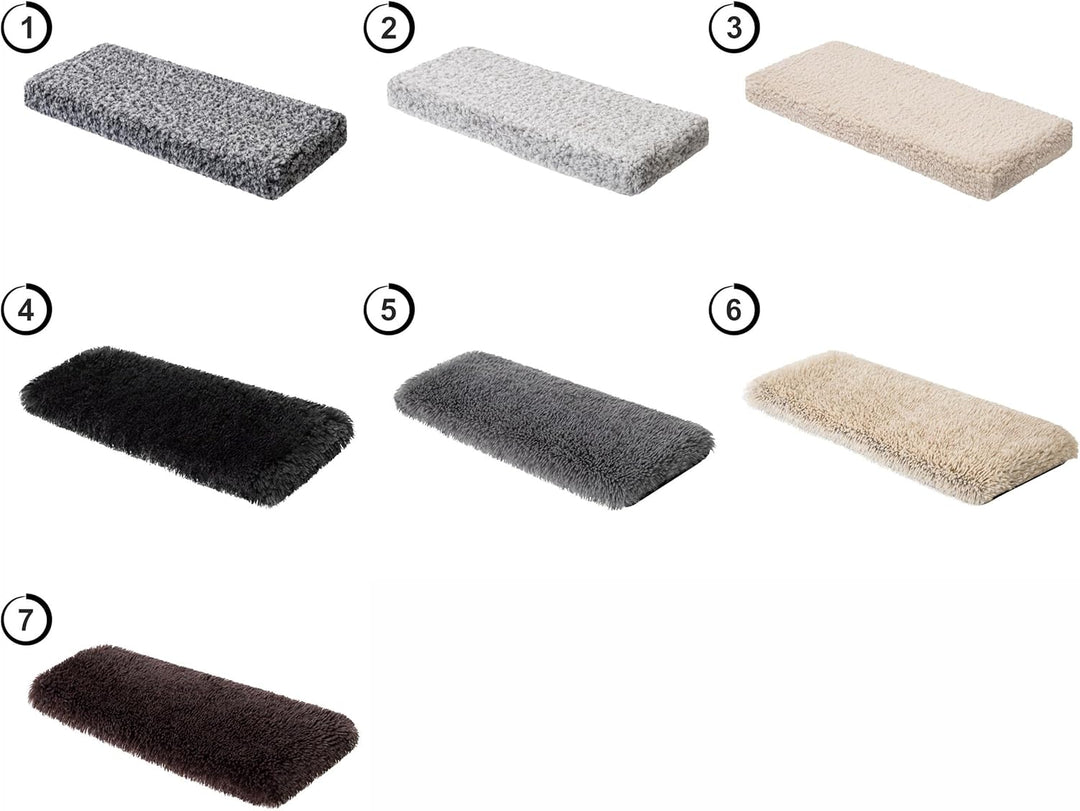 PillowPrim Katzen Fensterliege Fensterbank rutschfest - Katzenbett Fensterbank - Weich &amp; Kuschelig -