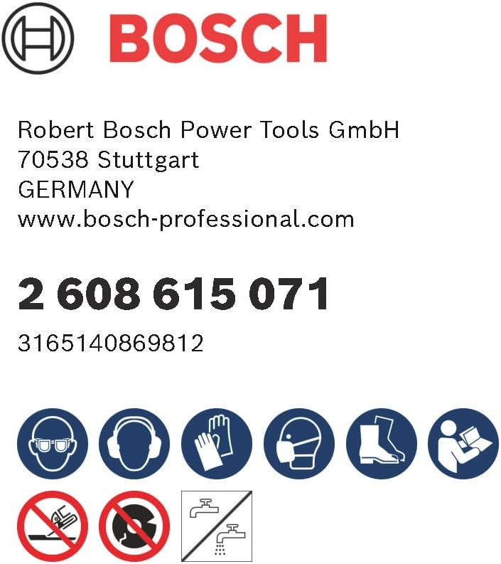 Bosch Professional Diamanttrennscheibe Standard for Universal (Beton und Mauerwerk, 350 x 25,40 mm,