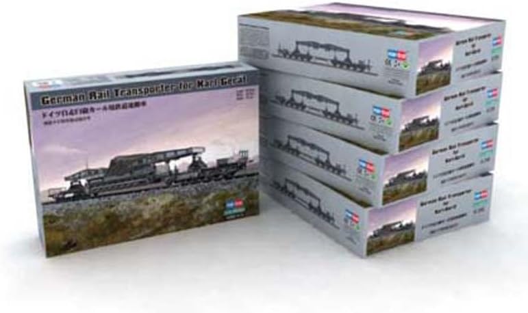 Hobby Boss 82906 Modellbausatz German Rail Transporter für Karl-Gerät