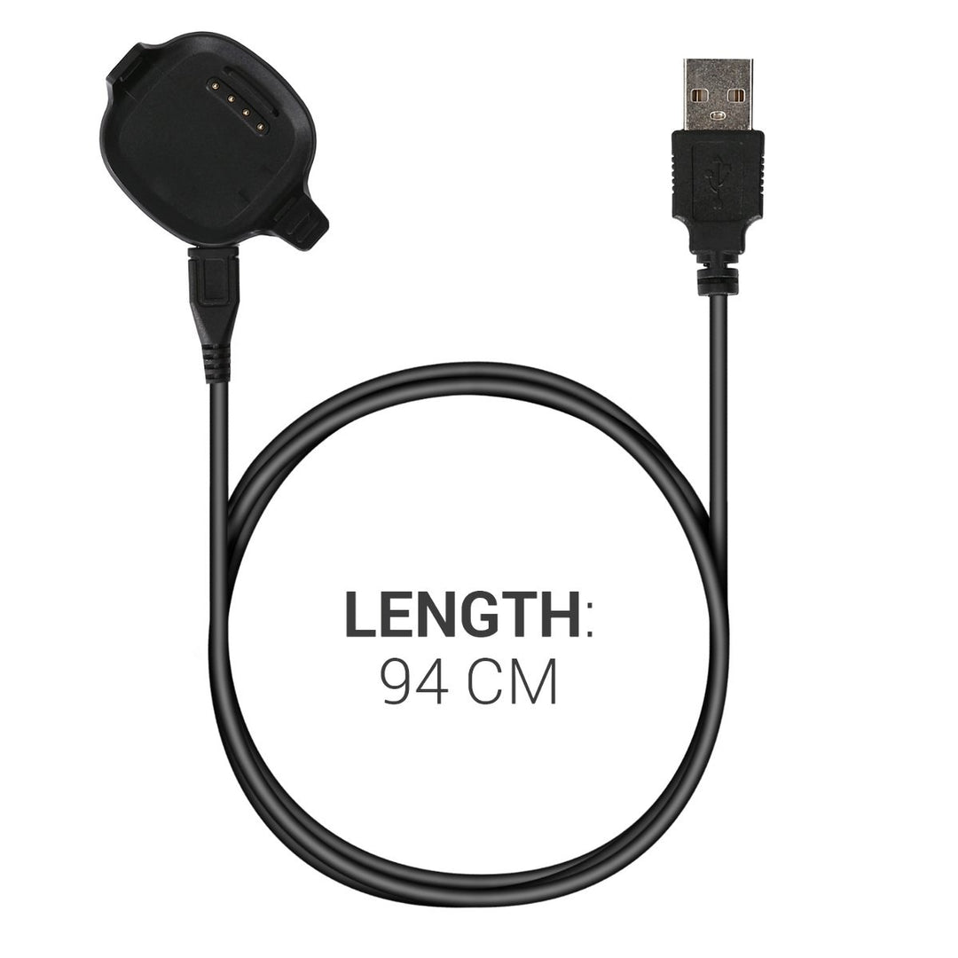 kwmobile USB Kabel Charger kompatibel mit Garmin Forerunner 10/15 Ladekabel - Smart Watch Ersatzkabe