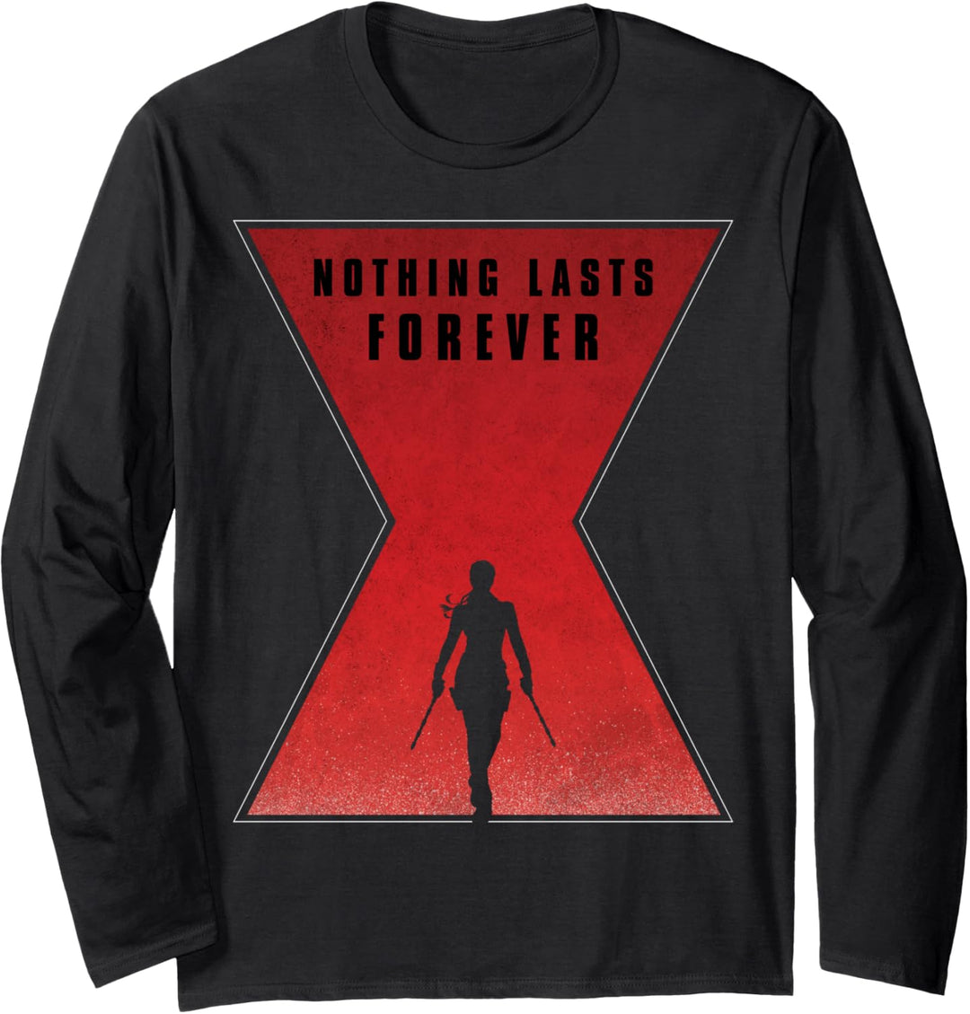Marvel Black Widow Nothing Lasts Forever Langarmshirt