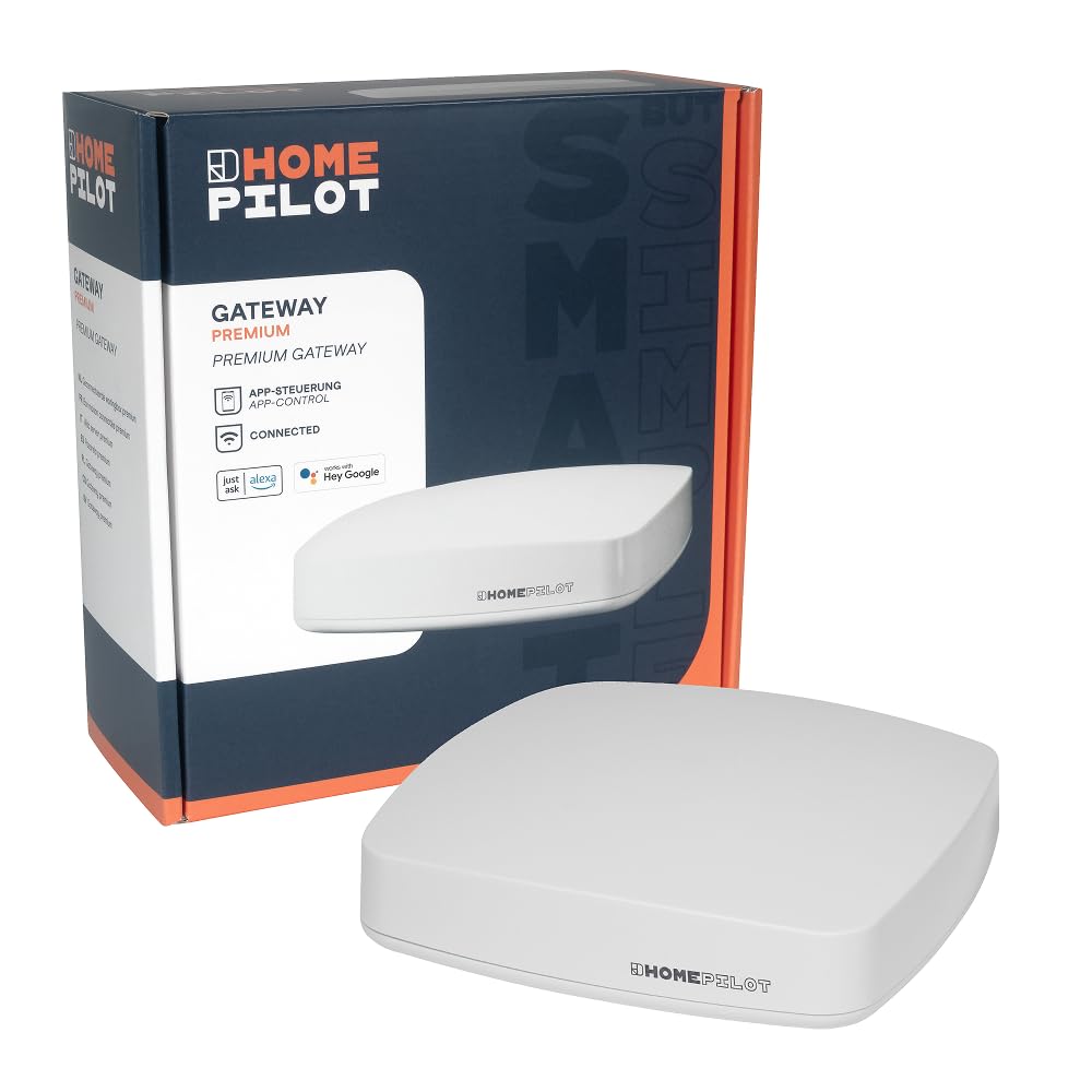 HOMEPILOT Gateway Premium - Smart-Home-Zentrale zur Steuerung Aller smarten HOMEPILOT Produkte per k