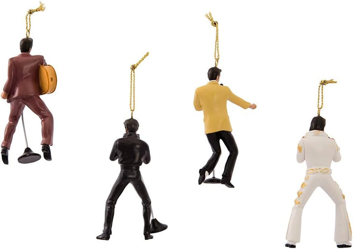 Kurt Adler Elvis Presley Ornament-Geschenkset, 4-teilig