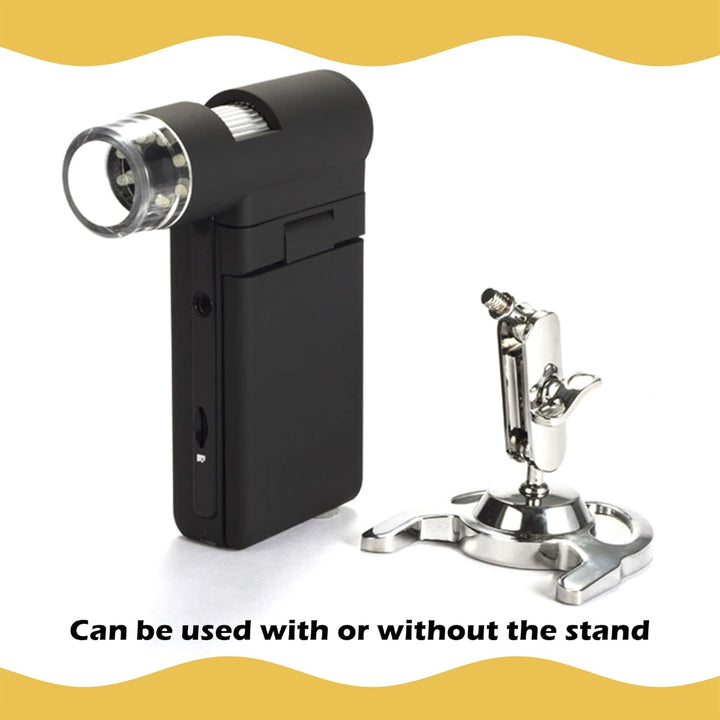 Levenhuk DTX 500 Mobi Tragbares Digitales USB-Mikroskop (20- bis 500-Fach) mit LCD-Display zur Beoba