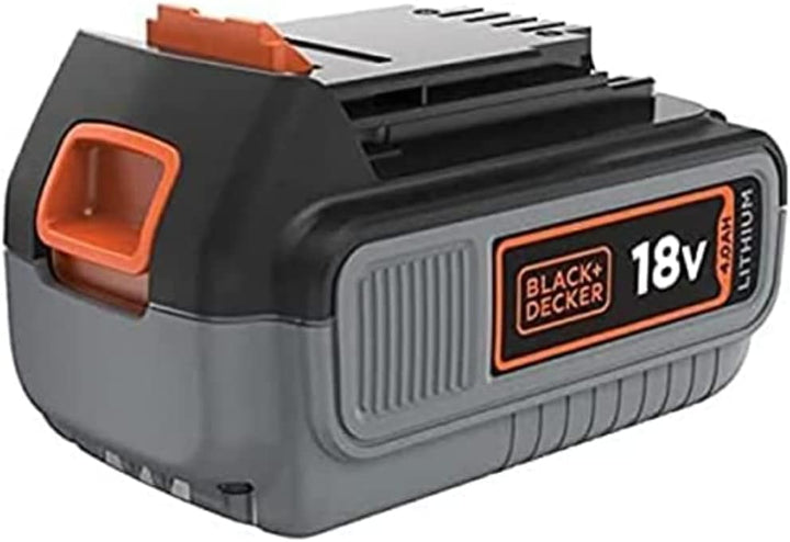 Black+Decker Li-Ion Akku (18V 4,0Ah, für alle 18V / F5 Gartengeräte und Elektrowerkzeuge) BL4018 &amp; v