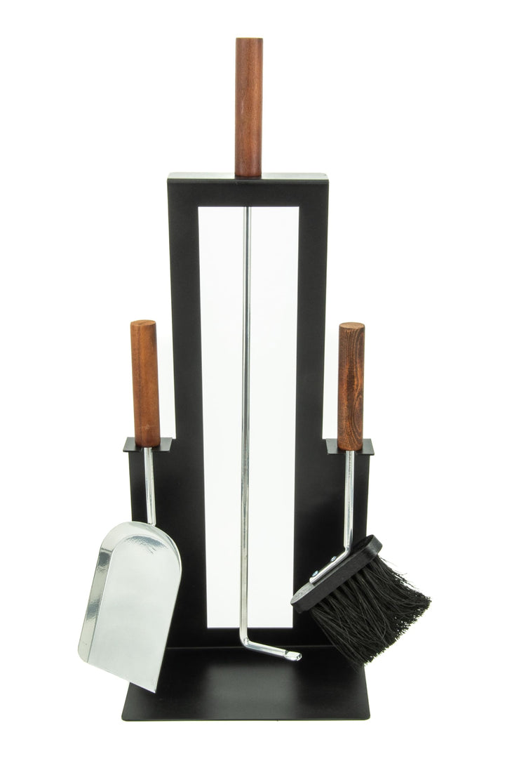 Valo Kaminbesteck Malmö (3 teilig, inkl. Kaminbesen, Schaufel und Schürhaken, Kamingarnitur, Kaminse