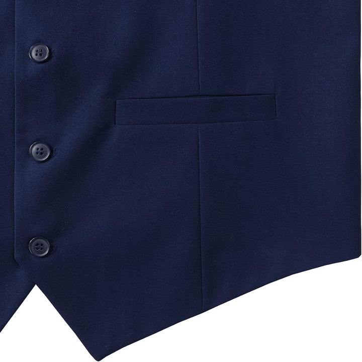PARKLEES Herren Hipster Urban Design Business formelle Weste Slim Fit Anzug Smoking Kleid Weste M Na