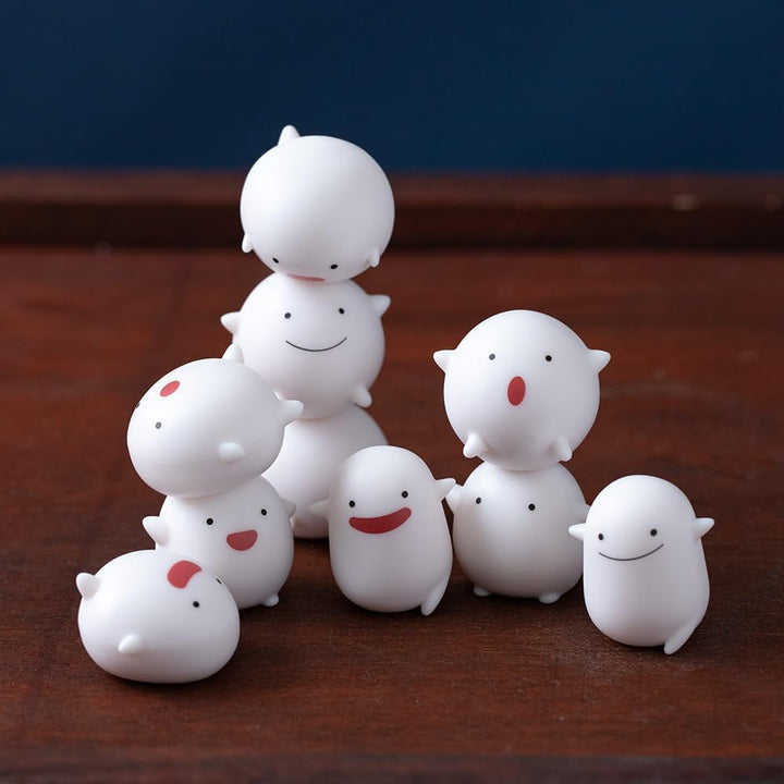 Le Garçon et le Héron Set Nosechara Figurine Warawara 3 cm