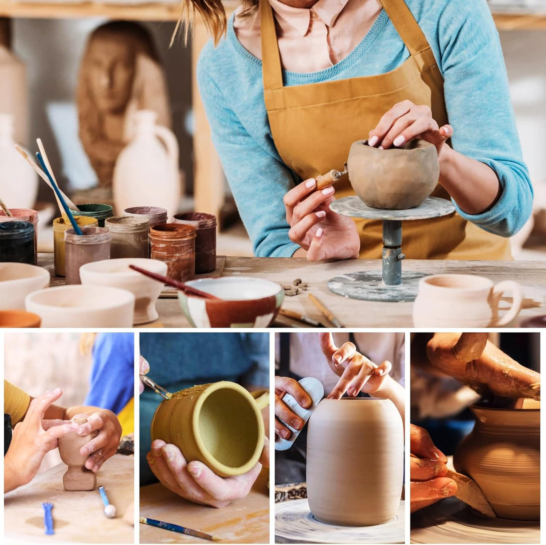 Modellierwerkzeug,62 Stück Ton Werkzeug,Carving Tools Clay Keramik Sculpting Ton Werkzeug mit eine A