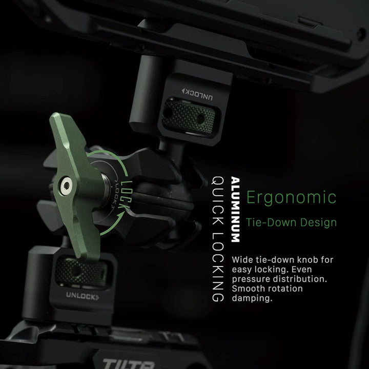 TILTA Mini Articulating Arm mit 1/4"-20 Mounting Points, Universal Magic Arm für Monitor Electronic