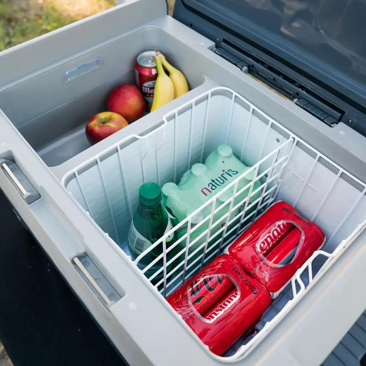 Prime Tech Kompressor-Kühlbox Pro-Line 28/40/50/60 Liter inkl. Solarpanel, bis -22 Grad, 12/24/230 V