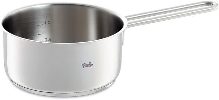 Fissler LumiTherm Edelstahl-Topfset 5-teilig – Made in Germany, polierter 18/10 Edelstahl, Glasdecke