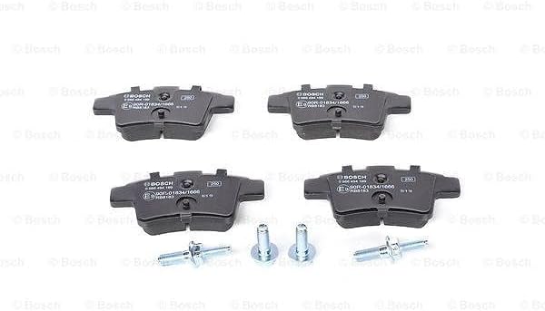 Bosch BP1110 Bremsbeläge - Hinterachse - ECE-R90 Zertifizierung - vier Bremsbeläge pro Set