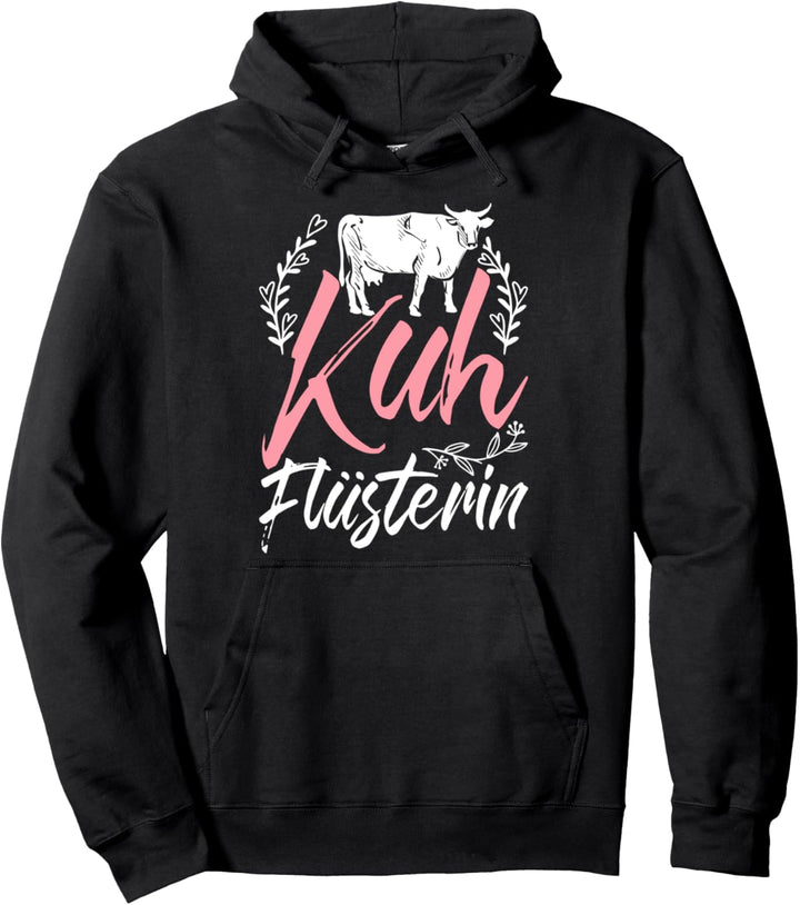 Bäuerin Geschenk Kuh Tiermotiv Bauernhof Kuh Pullover Hoodie
